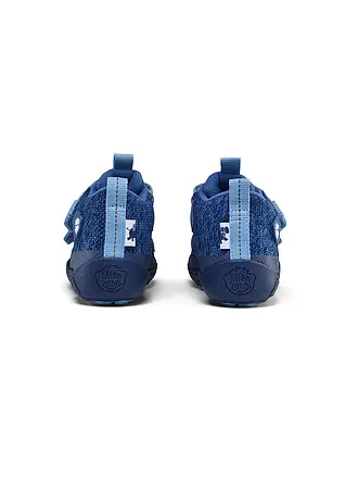 AFFENZAHN | Chaussures pieds nus pour enfants - Chaussures de transition KNIT HAPPY Lapin | dunkelblau